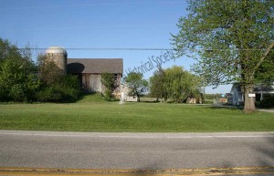 Ridgeman farm in 2009- photo includes most of the original buildings.