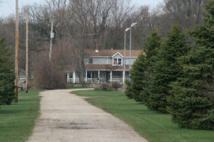 Former Jolliffe farm house in 2009