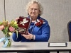 Elaine-Ledrowski-with-25-Year-Service-Plaque