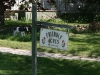 Signpost on Mueller farm in 2010