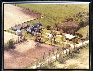 aerial photo of Hillcrest Farms-1980