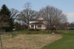 Former Badinger farm house- Spring 2009