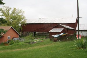 Buildings on Loefer farm in 2009