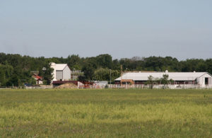 Buildings on the Southwind ranch in 2009