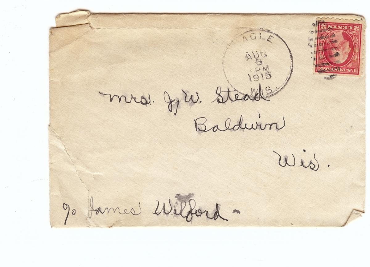 09-58-18b-Letter-to-Lottie-Stead-August-4-1915-Envelope