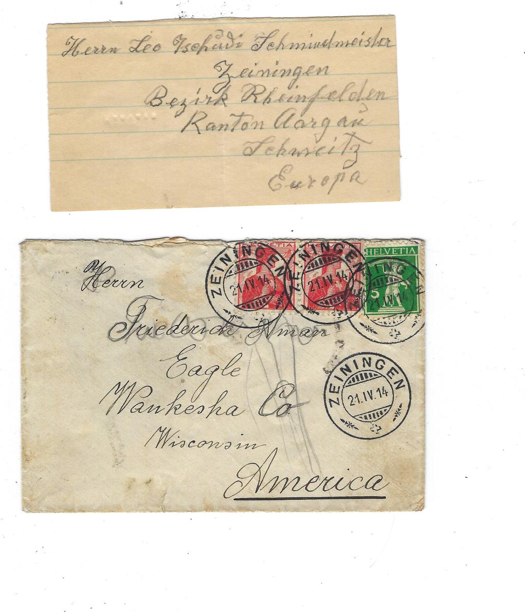 1914-Letter-and-Envelope-From-Europe-to-Frederick-Amann