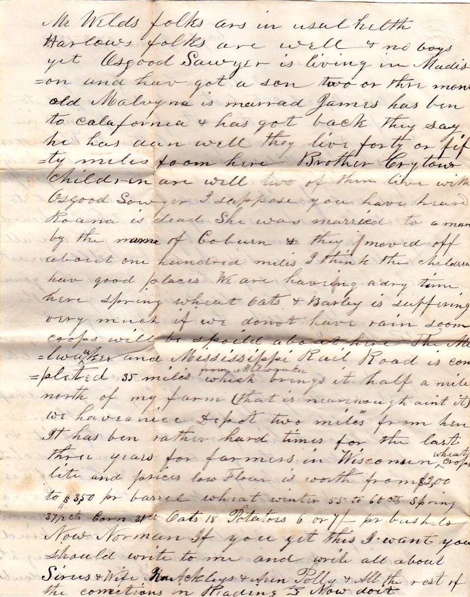 Bigelow-Letter-6-27-1852-p2