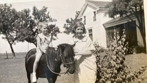 Peterson Farm - Mary and Carolyn